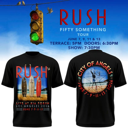 Exclusive Version Los Angeles - Fifty Something Tour 2026 Tshirt