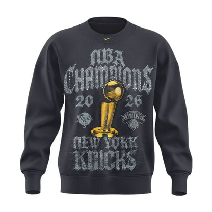 2026 Finals Champions Limited Edition On Court Sweatshirt - Gray