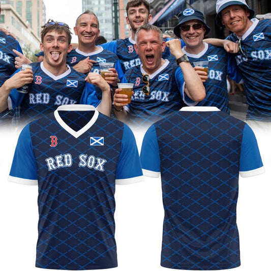 Red Sox Scottish Celebration T-Shirt - Limited Edition