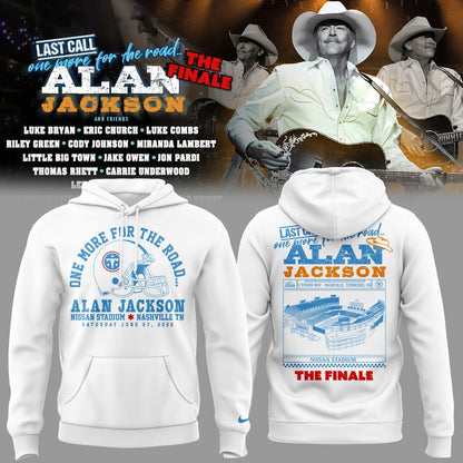 Exclusive Version Alan Jackson x Tennessee Titans "Last Call... The Finale" Hoodie 2026