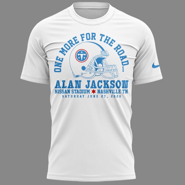 Exclusive Version Alan Jackson x Tennessee Titans "Last Call... The Finale" Tshirt 2026