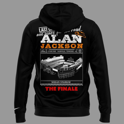 Exclusive Version Alan Jackson x Tennessee Titans "Last Call... The Finale" Black Hoodie 2026