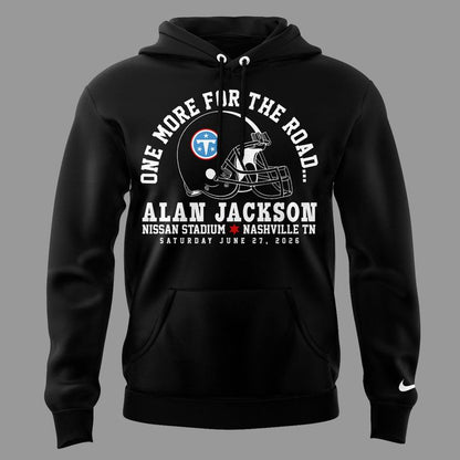 Exclusive Version Alan Jackson x Tennessee Titans "Last Call... The Finale" Black Hoodie 2026