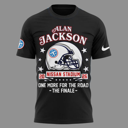 Exclusive 2026 Alan Jackson x Tennessee Titans - Alan Jackson Last Call: One More for the Road - The Finale T-Shirt