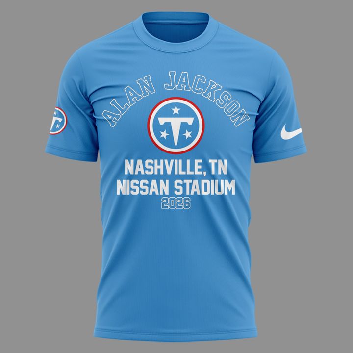 Limited 2026 Alan Jackson x Tennessee Titans - Alan Jackson Last Call: One More for the Road - The Finale T-Shirt