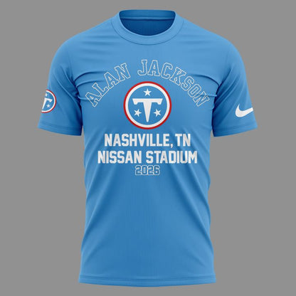 Limited 2026 Alan Jackson x Tennessee Titans - Alan Jackson Last Call: One More for the Road - The Finale T-Shirt