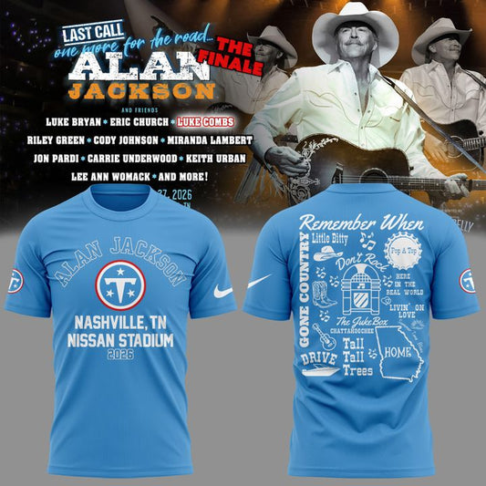 Alan Jackson x Tennessee Titans - One More for the Road T-Shirt