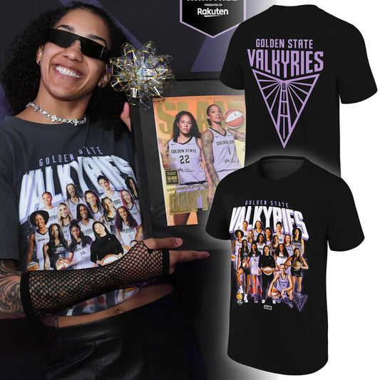 Exclusive SLAM Cover Golden State Valkyries T-Shirt Team Print!