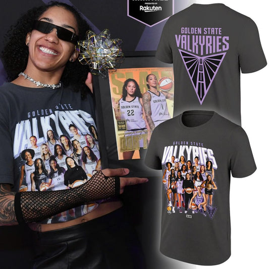 Exclusive SLAM Cover Golden State Valkyries T-Shirt Team Print!