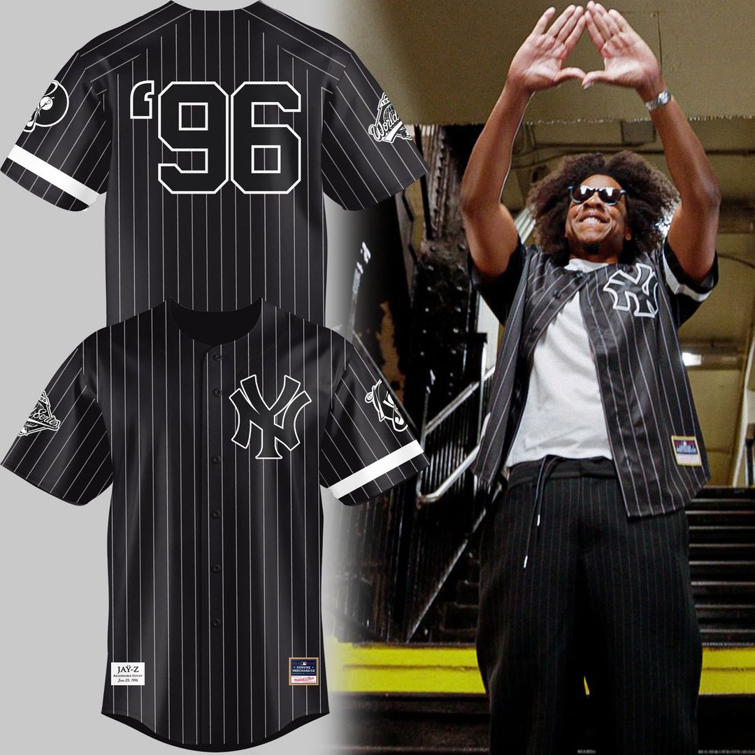 Special 2026 JAŸ-Z30 Reasonable Doubt x New York Yankees Jersey
