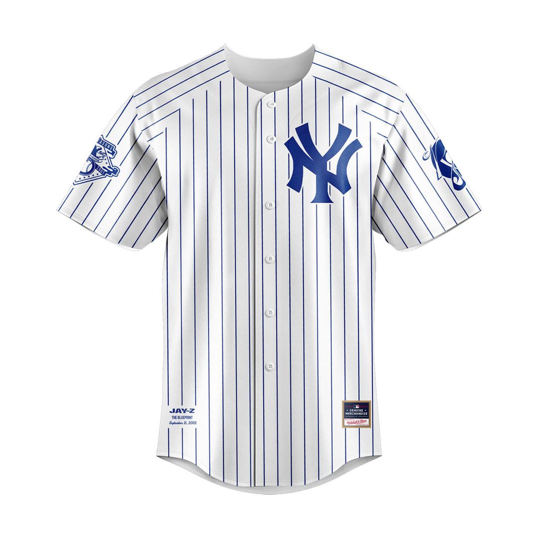 Special 2026 JAŸ-Z30 Reasonable Doubt x New York Yankees Jersey - White