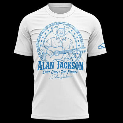 Exclusive Version Alan Jackson "Last Call... The Finale" Tshirt 2026