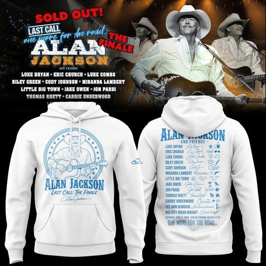 Exclusive Version Alan Jackson "Last Call... The Finale" Hoodie 2026