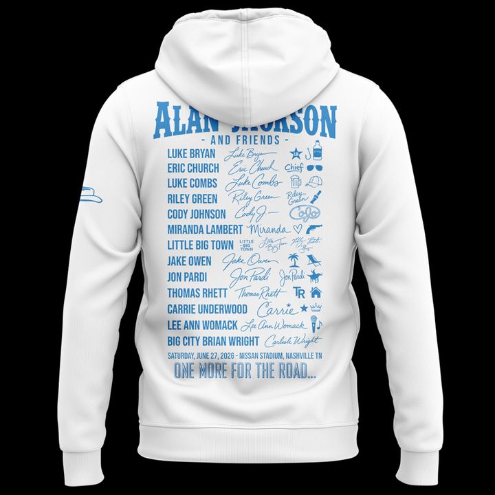 Exclusive Version Alan Jackson "Last Call... The Finale" Hoodie 2026