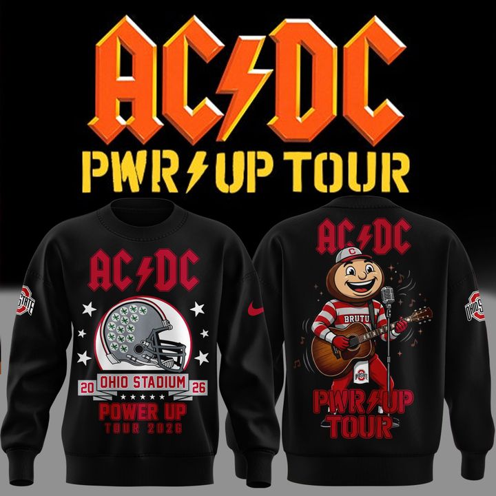 Sweatshirt AC/DC North America Power Up Tour 2026 Sweatshirt