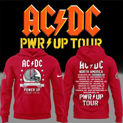 Exclusive Edition AC/DC Power Up Tour 2026 Hoodie