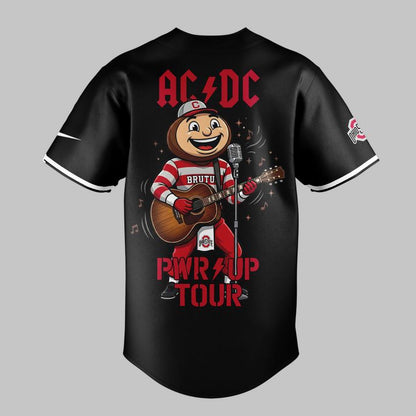 02.4. AC/DC x Ohio State Buckeyes Football - Power Up Tour 2026 Jersey