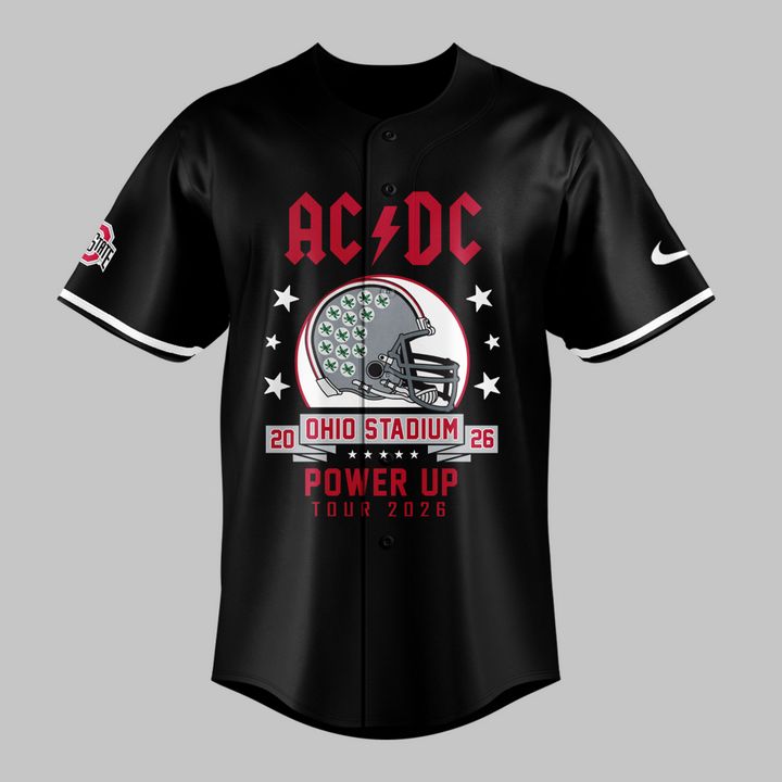 02.4. AC/DC x Ohio State Buckeyes Football - Power Up Tour 2026 Jersey
