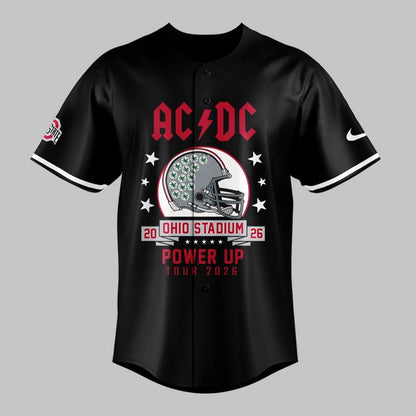 02.4. AC/DC x Ohio State Buckeyes Football - Power Up Tour 2026 Jersey
