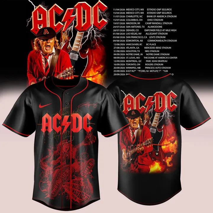 02.42. AC/DC Power Up Tour 2026 Jersey