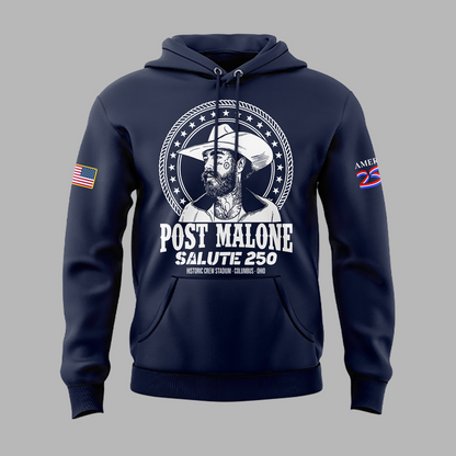 Exclusive Version 2026 Post Malone American 250th Anniversary Hoodie