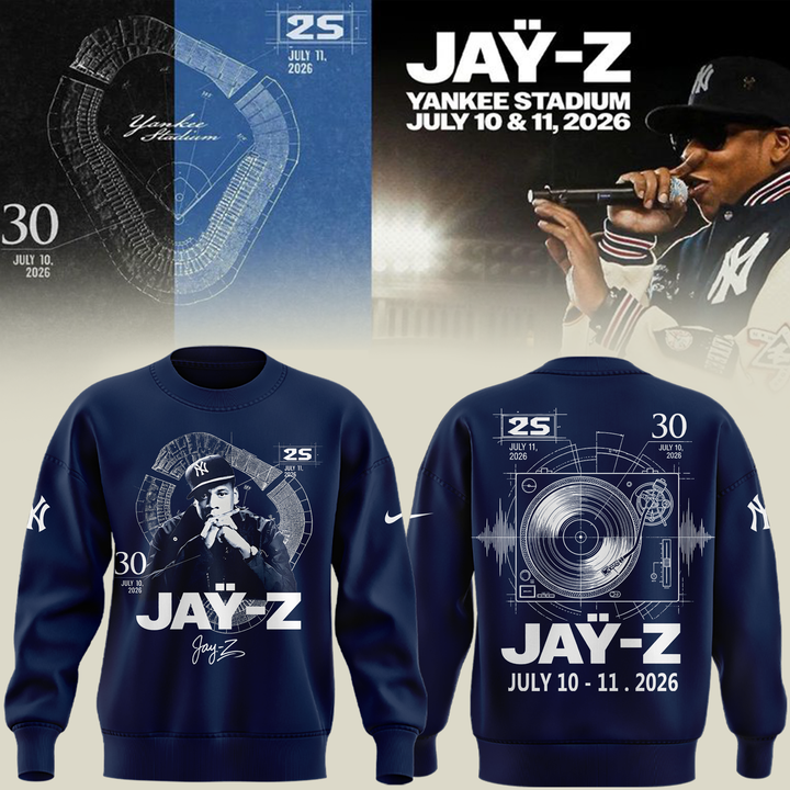 Exclusive Version JAŸ-Z Yankee Stadium Shows Sweat 2026