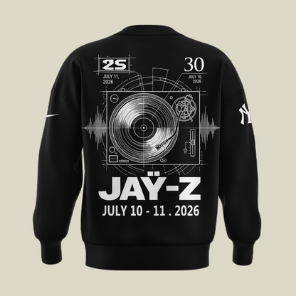 Exclusive Version JAŸ-Z Yankee Stadium Shows Black Sweat 2026