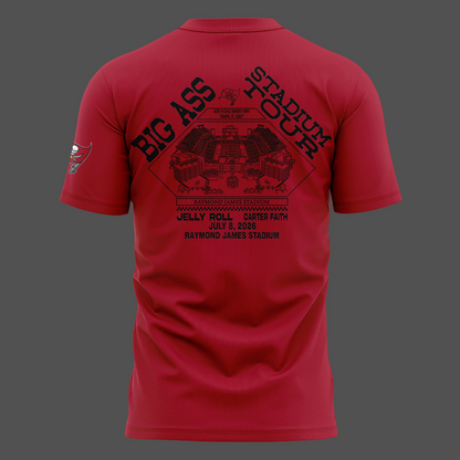 Exclusive Post Malone x Tampa Bay Buccaneers Red T-Shirt 2026