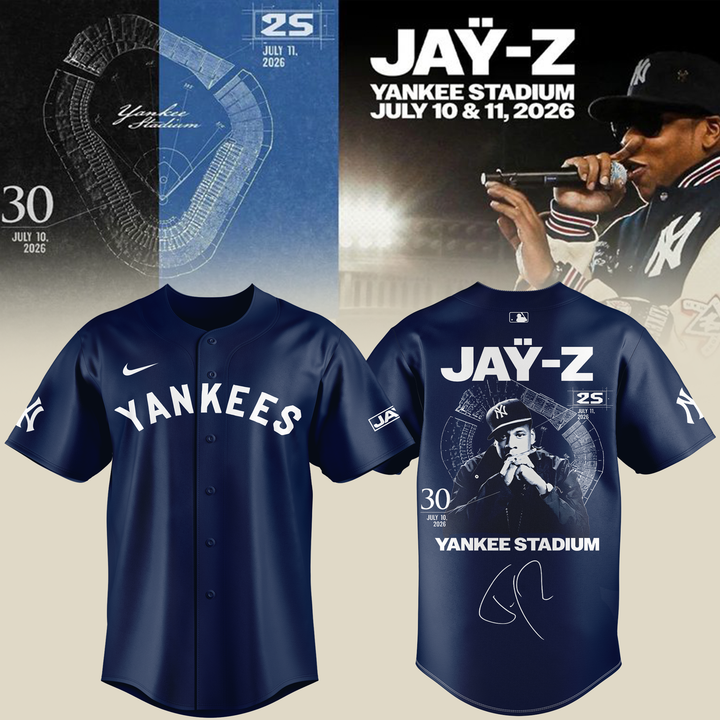 Special New JAŸ-Z Yankee Stadium Shows Jersey 2026
