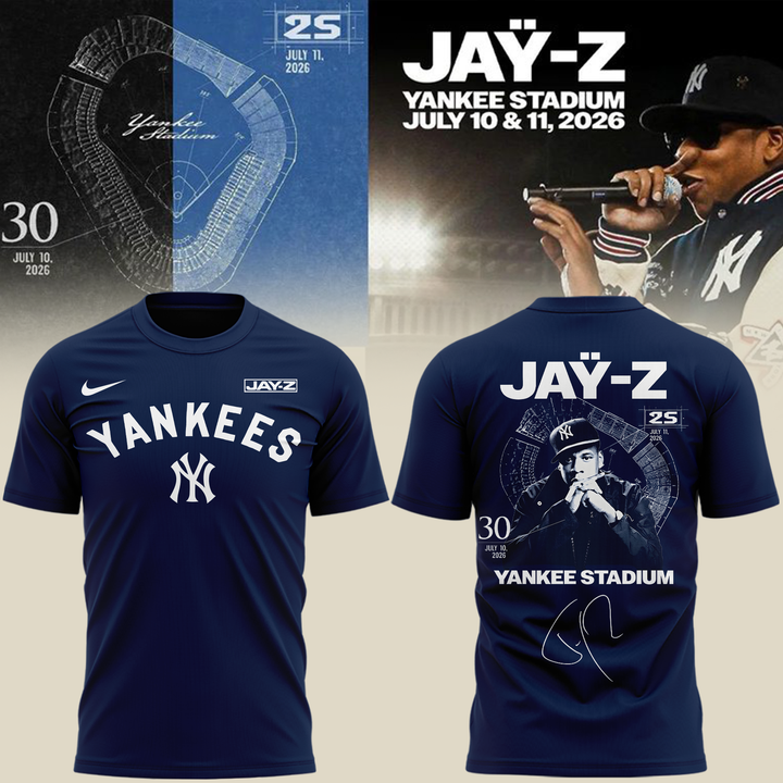 Special New JAŸ-Z Yankee Stadium Shows Tshirt 2026