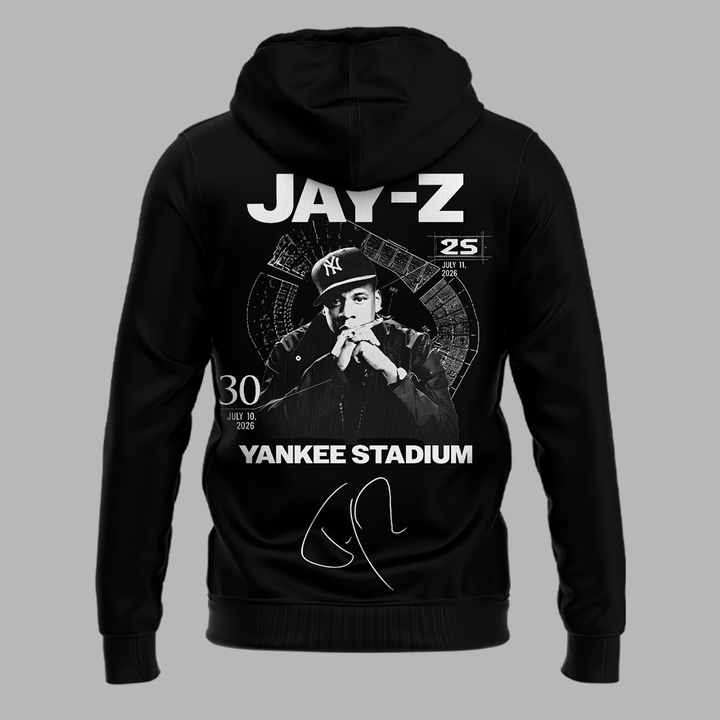 Special New JAŸ-Z Yankee Stadium Shows Black Hoodie 2026