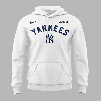 Special New JAŸ-Z Yankee Stadium Shows White Hoodie 2026