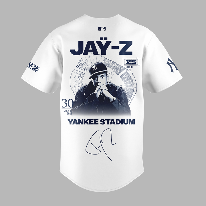 Special New JAŸ-Z Yankee Stadium Shows White Jersey 2026