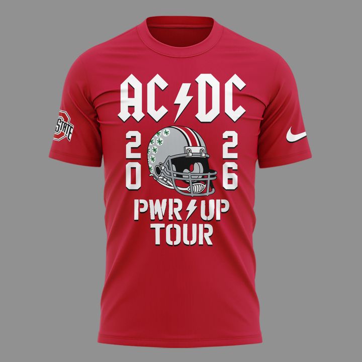 Limited Edition POWER UP Tour 2026 At Ohio Stadium TShirt