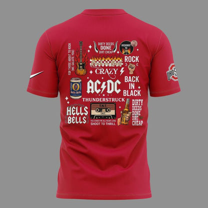 Limited Edition POWER UP Tour 2026 At Ohio Stadium TShirt