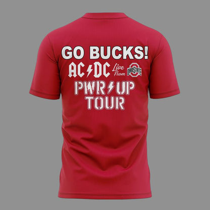 Limited Edition POWER UP Tour 2026 At Ohio Stadium TShirt