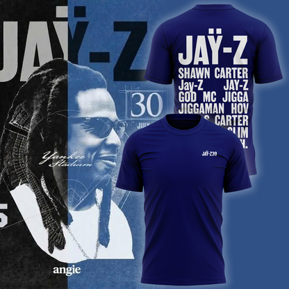 JAY-Z 30 Tour (Blue) Tshirt
