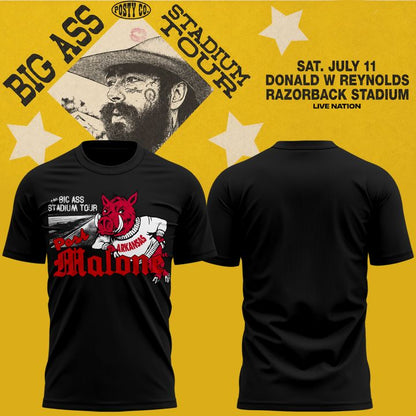 Limited Edition Big Ass Stadium Tour At Razorback Stadium Shirt