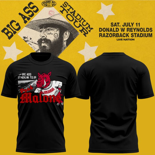 Limited Edition Big Ass Stadium Tour At Razorback Stadium Shirt