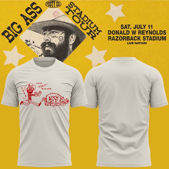 Limited Edition Big Ass Stadium Tour At Razorback Stadium Shirt