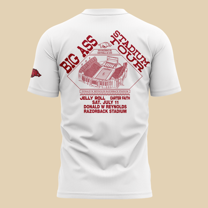 Limited Edition Big Ass Stadium Tour At Razorback Stadium Shirt