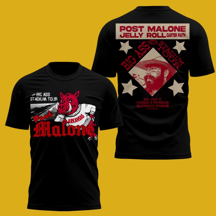 Limited Edition Big Ass Stadium Tour At Razorback Stadium Shirt