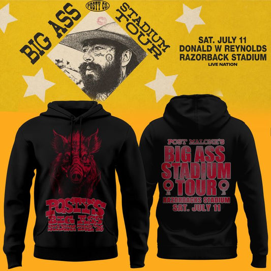 Limited Edition Big Ass Stadium Tour At Razorback Stadium Hoodie