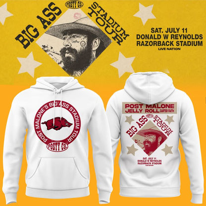 Limited Edition Big Ass Stadium Tour At Razorback Stadium Hoodie