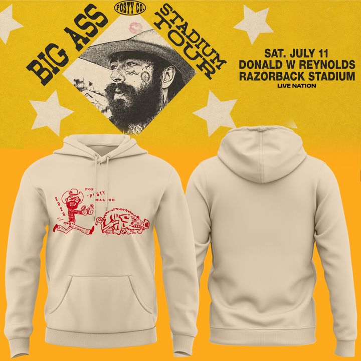Limited Edition Big Ass Stadium Tour At Razorback Stadium Hoodie