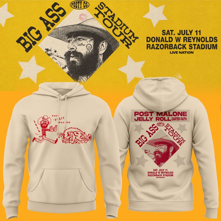 Limited Edition Big Ass Stadium Tour At Razorback Stadium Hoodie