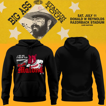 Limited Edition Big Ass Stadium Tour At Razorback Stadium Hoodie