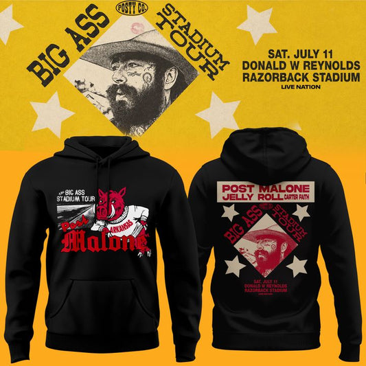 Limited Edition Big Ass Stadium Tour At Razorback Stadium Hoodie