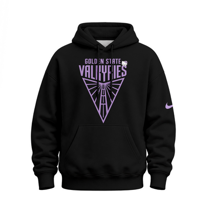 Special Edition Hoodie Black 2026 Golden State Valkyries x Hello Kitty