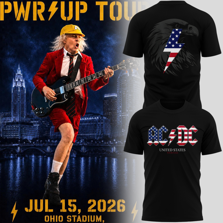 AC/DC - POWER UP TOUR 2026 T-shirt